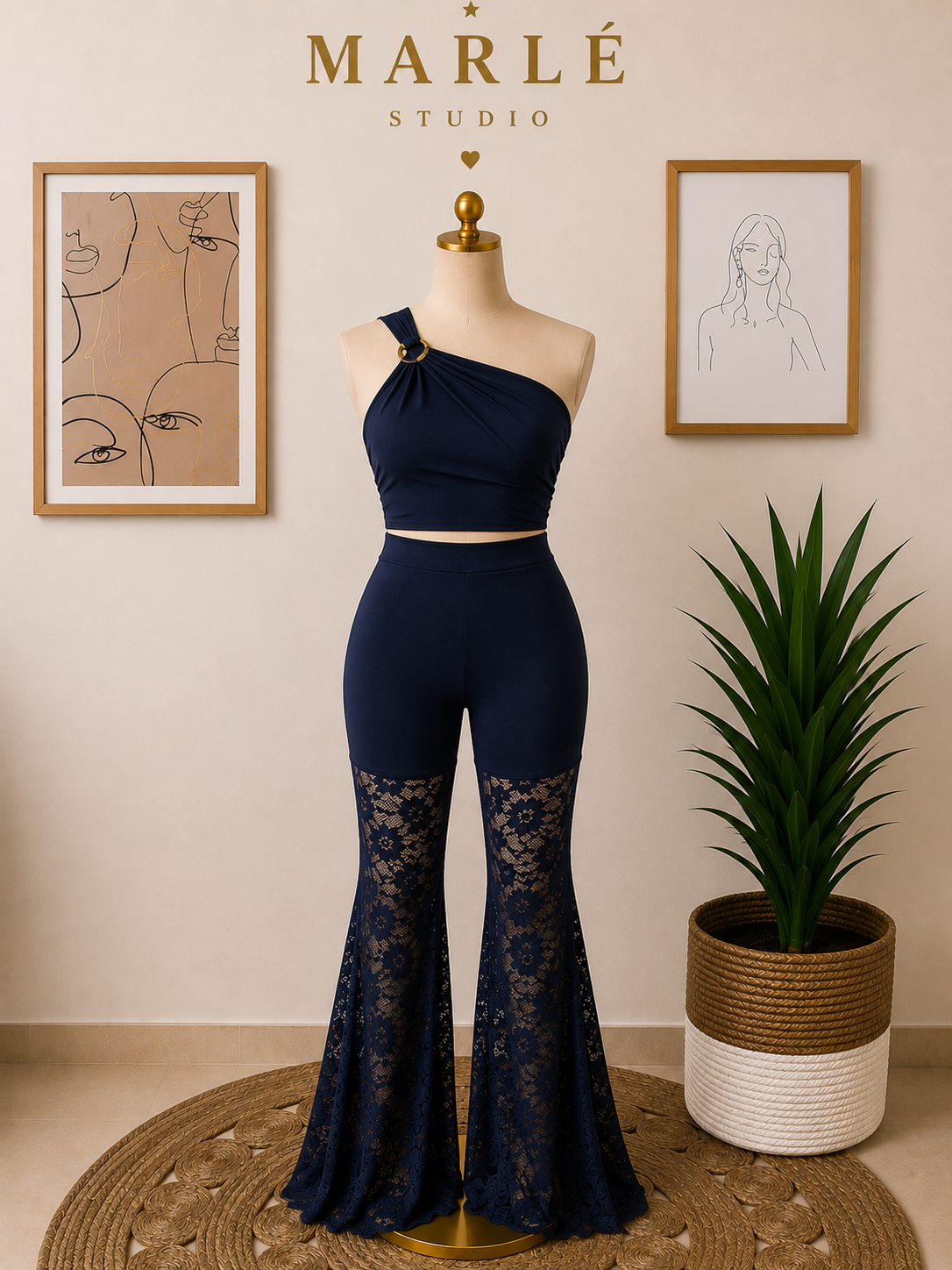 Pantalon Lace