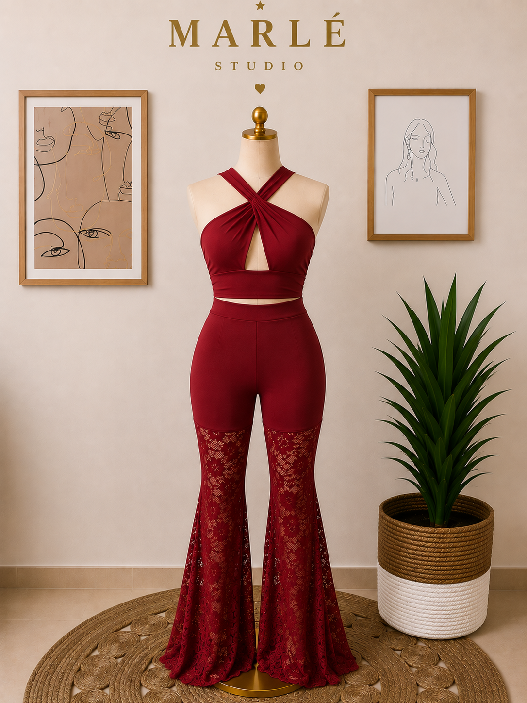 Pantalon Lace