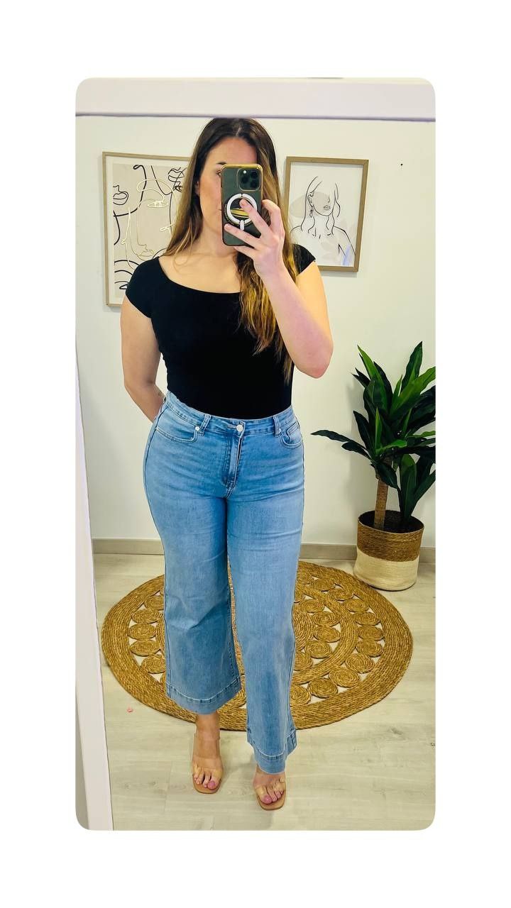 Pantalón Vaquero wide leg